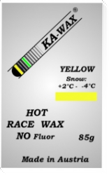 KA-Rennwax NON-Fluor GELB